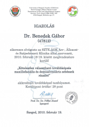 Dr. Benedek Gábor oklevél_2010.02